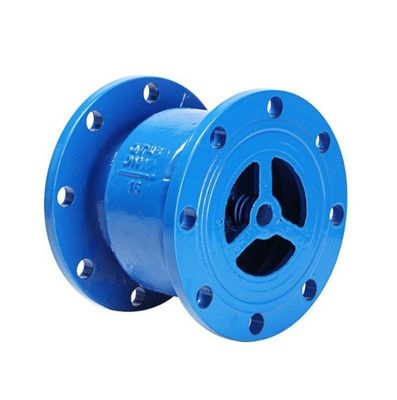 DN65 gietijzeren stilstaande controleventil voor energiebesparing in water en OEM-poortgrootte