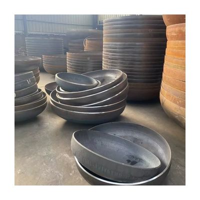 Lasverbinding halfbolvormige platte Asme F d kop voor maatwerk