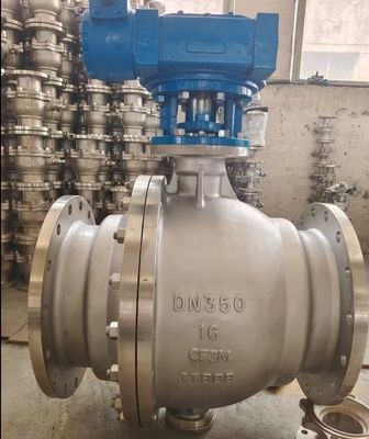 CF8/CF8m/Carbon Steel Floating Type 2PC Flange Ball Valve voor water en brandveiligheid