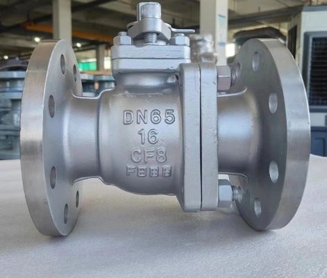 OEM-sluiting van roestvrij staal flensbalk met ISO5211 High Pad CF8 CF8m F304/F316