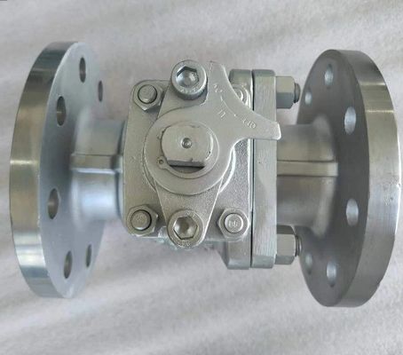 OEM-sluiting van roestvrij staal flensbalk met ISO5211 High Pad CF8 CF8m F304/F316