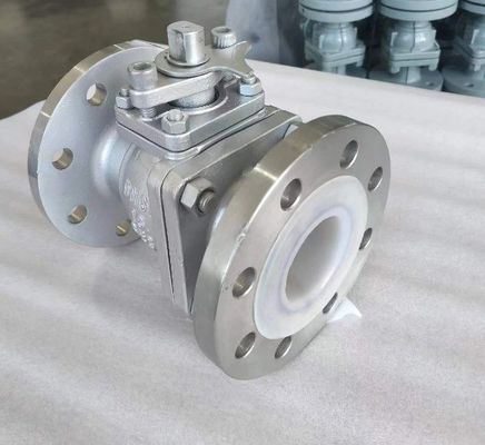 OEM-sluiting van roestvrij staal flensbalk met ISO5211 High Pad CF8 CF8m F304/F316