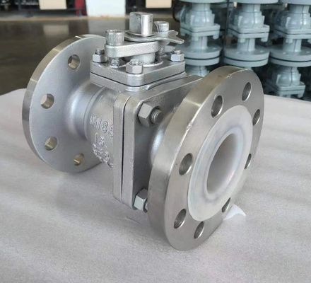OEM-sluiting van roestvrij staal flensbalk met ISO5211 High Pad CF8 CF8m F304/F316