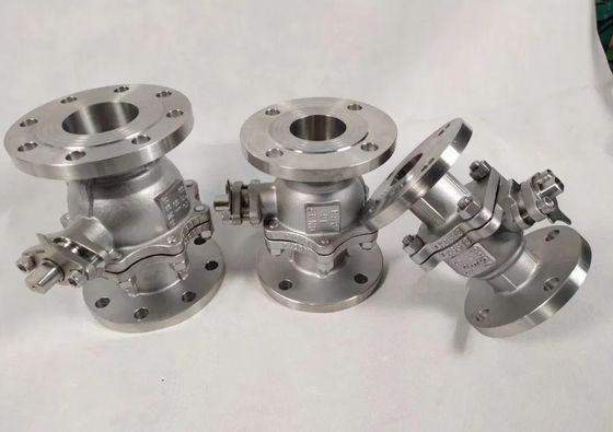 ANSI Klasse 150 Investment Casting Brandveilig Anti-statisch Wcb/CF8/CF8m Flange Ball Valve