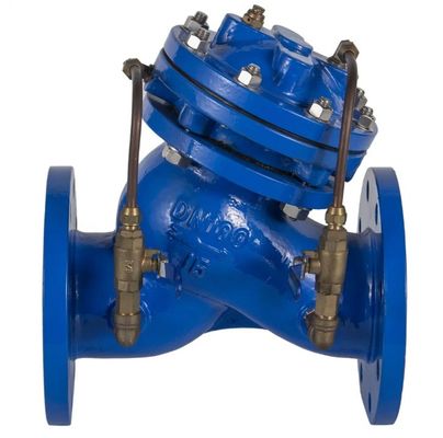 Meerdere-temperatuur multifunctionele waterpomp regelklep flens type DN50-DN600 PN16