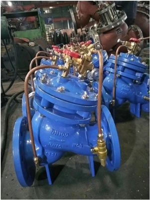 Meerdere-temperatuur multifunctionele waterpomp regelklep flens type DN50-DN600 PN16