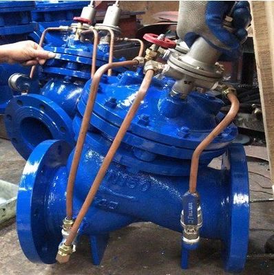 Meerdere-temperatuur multifunctionele waterpomp regelklep flens type DN50-DN600 PN16