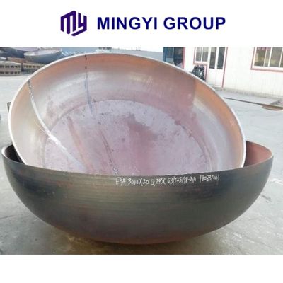 Op maat gemaakte ondersteuning OBM Lasverbinding Kesselbodems Bottom Dish Tank Bottom Hemispherical Dish End