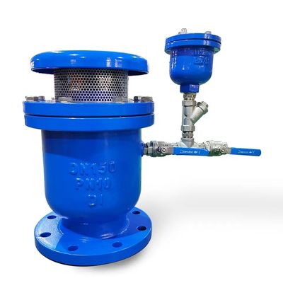 Water gietijzer Compound Relief Valve 3 Inch Air Valves Ventilatoren met DI lichaam materiaal