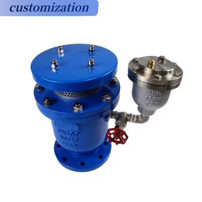 Water gietijzer Compound Relief Valve 3 Inch Air Valves Ventilatoren met DI lichaam materiaal