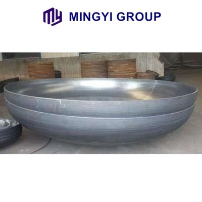 Cirkelkop 24 inch Carbon Steel Pipe Head Tank Bottom End voor verschillende specificaties