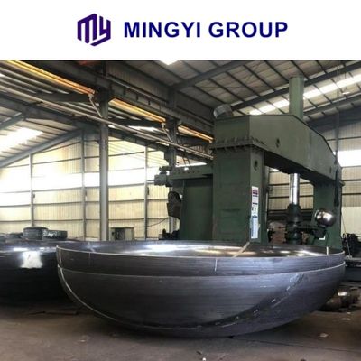 Cirkelkop 24 inch Carbon Steel Pipe Head Tank Bottom End voor verschillende specificaties