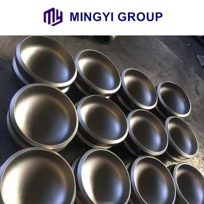 Cirkelkop 24 inch Carbon Steel Pipe Head Tank Bottom End voor verschillende specificaties
