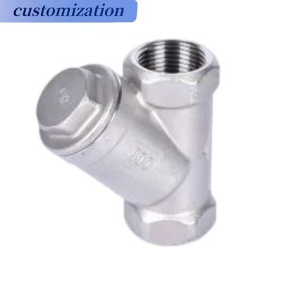 OBM Op maat gemaakte ondersteuning DIN F6 Y-scherm Flanged Type Y-type Vrouwelijke draadscherm
