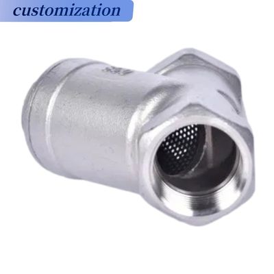 OBM ondersteunde diafragma structuur Sus304 316 Y strainer Y type Vrouwelijke draad strainer