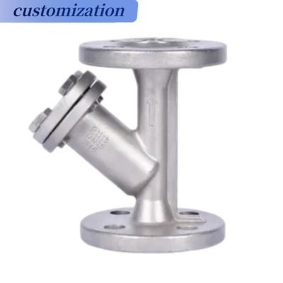 OBM ondersteunde diafragma structuur Sus304 316 Y strainer Y type Vrouwelijke draad strainer