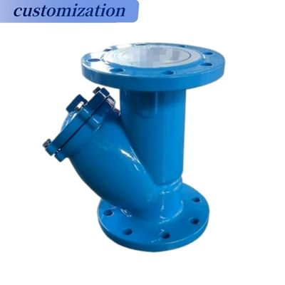 DIN F6 Cf8m Y strainerStrainer Flanged Type Y Type Vrouwelijke draad strainer voor sanitaire doeleinden