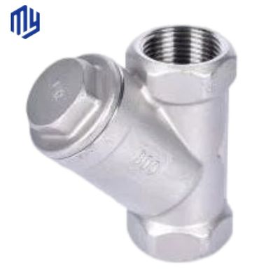 Industriële gietijzer Y strainer klep met aangepaste poortgrootte