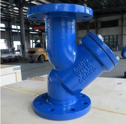 Ductile ijzer aangepast water Y type strainer DIN/ASME/ASTM/GB Service