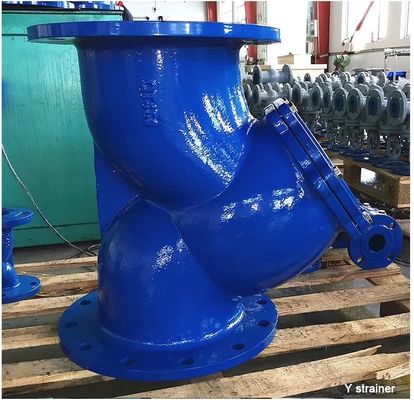 Ductile ijzer aangepast water Y type strainer DIN/ASME/ASTM/GB Service