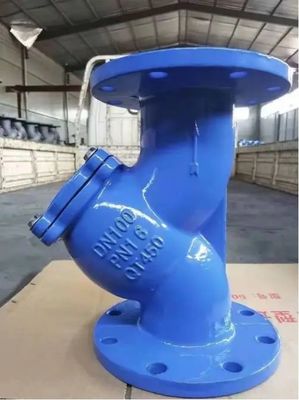 Ductile ijzer aangepast water Y type strainer DIN/ASME/ASTM/GB Service