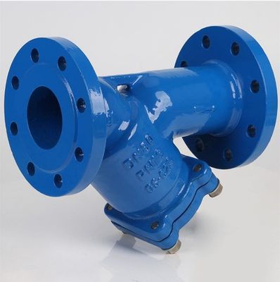 Ductile ijzer aangepast water Y type strainer DIN/ASME/ASTM/GB Service