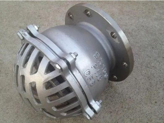 Gietijzer waterpomp voetklep met roestvrij staal 304 Mush PN10 PN16 ANSI en ondersteuning