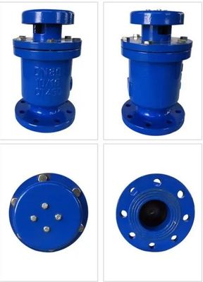 ISO/DIN/BS-uitlaatklep met één opening voor Pn16-flanged ductiel gietijzerwater