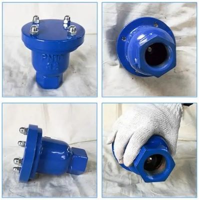 ISO/DIN/BS-uitlaatklep met één opening voor Pn16-flanged ductiel gietijzerwater