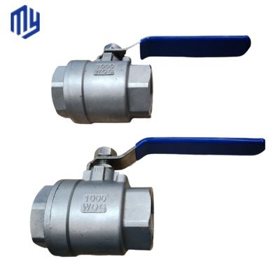 GB/API 6D Low Temperature CF8 Industrial 2 PC Flanged Trunnion Ball Valve Prestaties