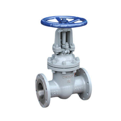 Aanpasbare ANSI PN16 80mm 100mm 200mm handmatige gietijzeren flensterde poortluisklep