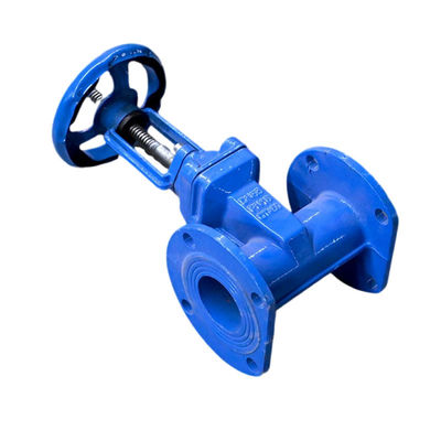 Y-type grootdiameterklep ductiel ijzeren zacht afdichtingsflens hekklep Z41X-16Q DN300