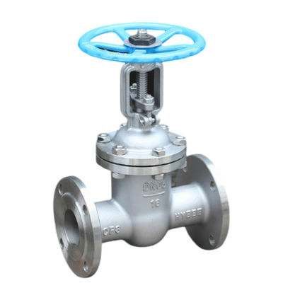 Watermedium DN50-16P Open Stem Gate Valve van roestvrij staal met Chinese standaardflens