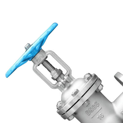 Watermedium DN50-16P Open Stem Gate Valve van roestvrij staal met Chinese standaardflens