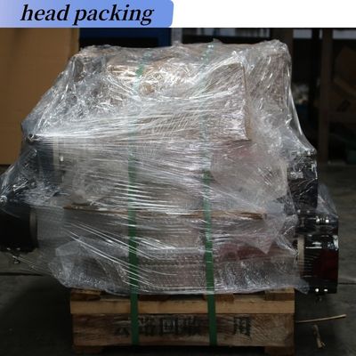 Epoxy-gecoate dubbele vlinderklep met een pneumatische actuator