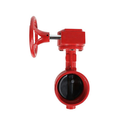DN50-DN200 XD381X-16Q Handwielgroef vlinderkleppen met diafragma structuur